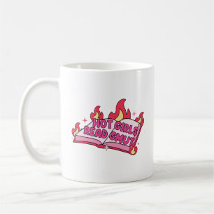 Caneca De Café Garotas gostosas leem pornografia soft