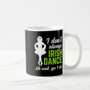 Caneca De Café Garotas Irlandesas Dançando Engraçadas Dia de São 