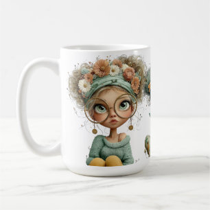 CANECA DE CAFÉ GAROTAS IRLANDESAS PEQUENINAS E ENGRAÇADAS E EXCÊN