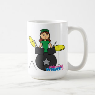 Caneca De Café  Garotas não sabem o quê? Design Personalizado d