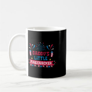 Caneca De Café Garotinho O Pequeno Petardo do Papai Dia da Indepe