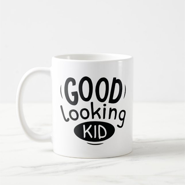 Caneca De Café Garoto Bonito (Esquerda)