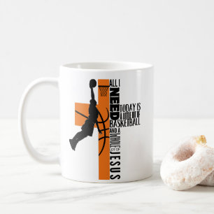 Caneca De Café Garoto de Basquete Idade Crianças Homens Tudo que