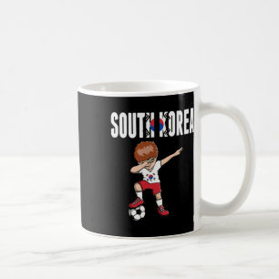 Caneca De Café Garoto de Futebol Dabbing Fã de Futebol da Coreia