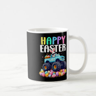 Caneca De Café Garoto de Ovos de Páscoa de Caminhão Monstro de Ra