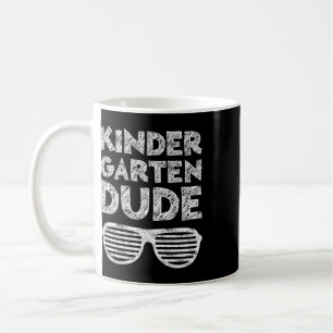 Caneca De Café Garoto do jardim de infância Byck vai à escola