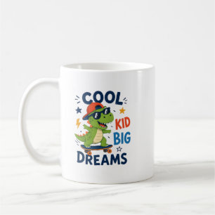 CANECA DE CAFÉ GAROTO LEGAL SONHOS GRANDES