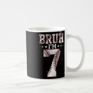 Caneca De Café Garotos Bruh 7º Aniversário Bysebyll Bruh Eu Tenho