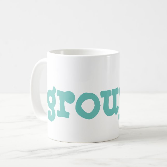 Caneca De Café garoupa (Frente Esquerda)
