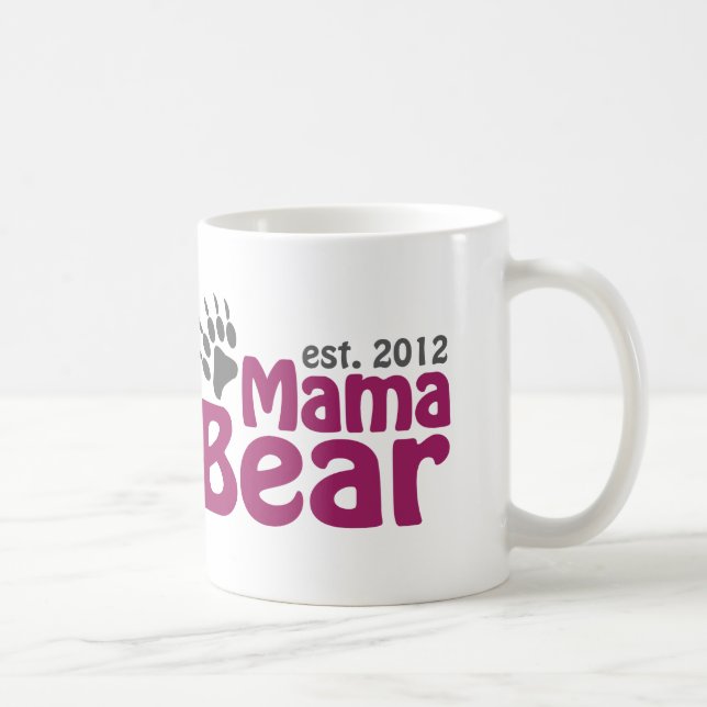 Caneca De Café Garra 2012 do Mama urso (Direita)