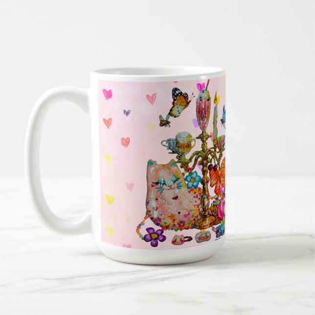 Caneca De Café Garrafa de Água Coquette (Esquerda)
