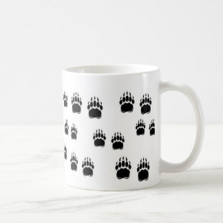 Caneca De Café Garras de urso preto