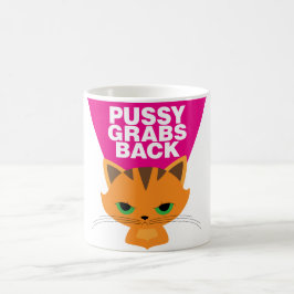 Caneca De Café Garras do bichano para trás