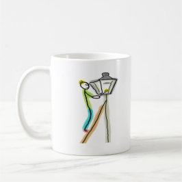 Caneca De Café Gaslighting Stickman
