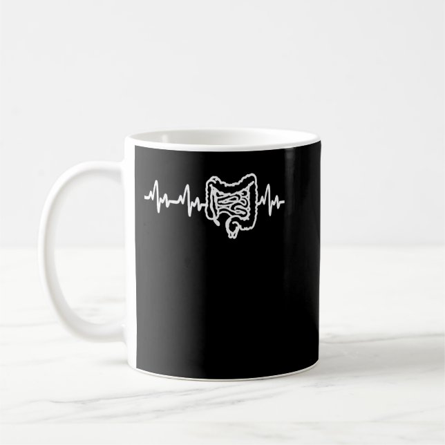 Caneca De Café Gastroenterologista Gastro Enfermeiro Médico Mulhe (Esquerda)