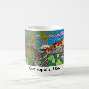 Caneca De Café Gastropolis, EUA