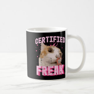 Caneca De Café Gata Certificada Louca Frase Divertida Gatinho Mul