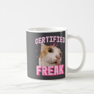 Caneca De Café Gata Certificada Louca Frase Divertida Gatinho Mul