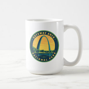 Caneca De Café Gateway Arch National Park