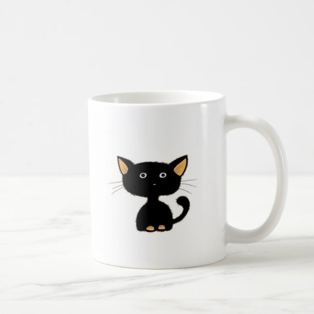 Caneca De Café gatinho (Direita)