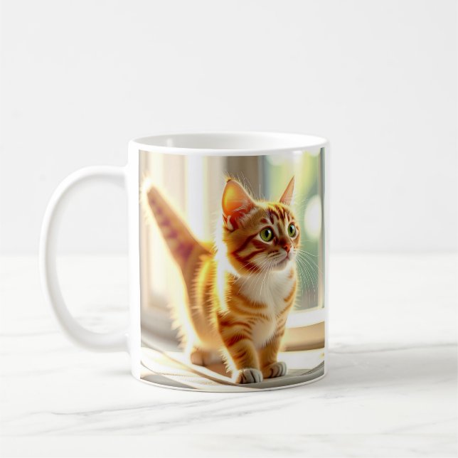 Caneca De Café Gatinho (Esquerda)