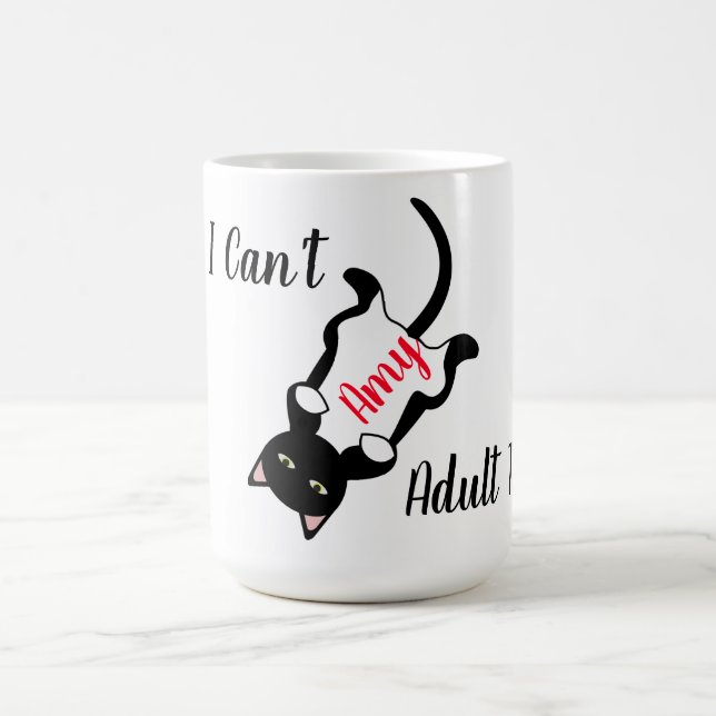 Caneca De Café Gatinho Bonito com Cotação (Centro)