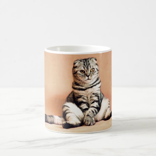 Caneca De Café Gatinho Bonito Desenterrado (Centro)