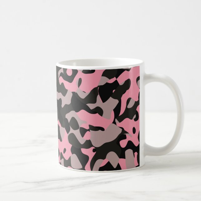 Caneca De Café Gatinho Camo (Direita)