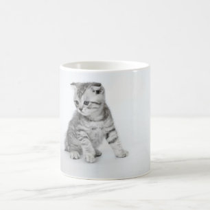 Caneca De Café Gatinho da dobra do Scottish