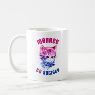 Caneca De Café Gatinho da Menace Bisexual