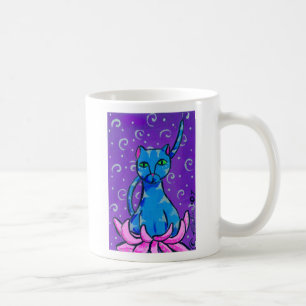 Caneca De Café Gatinho de Buddha