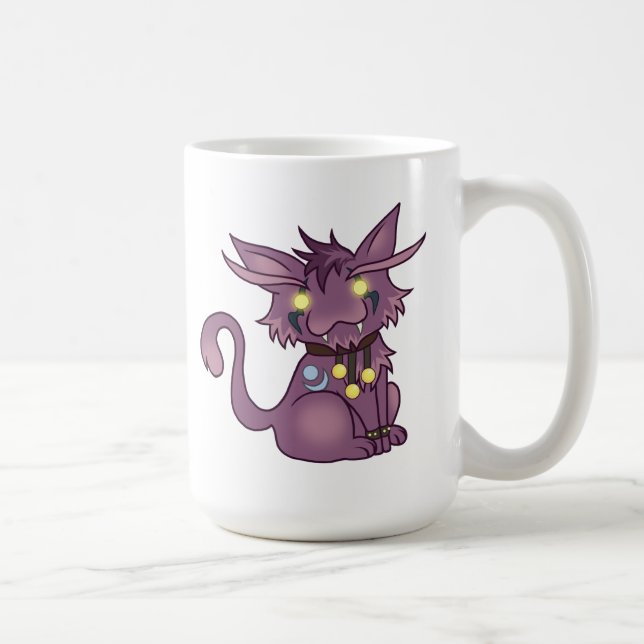Caneca De Café Gatinho de Chibi (Direita)