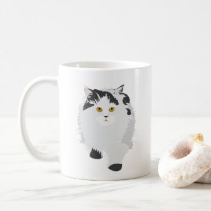 Caneca De Café Gatinho de Gato Persa