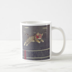 Caneca De Café gatinho do luchador