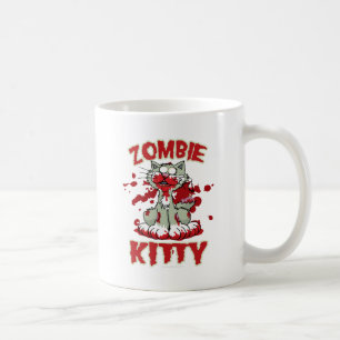Caneca De Café Gatinho do zombi