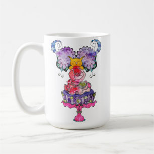 Caneca De Café Gatinho feericamente Konfection Kollection