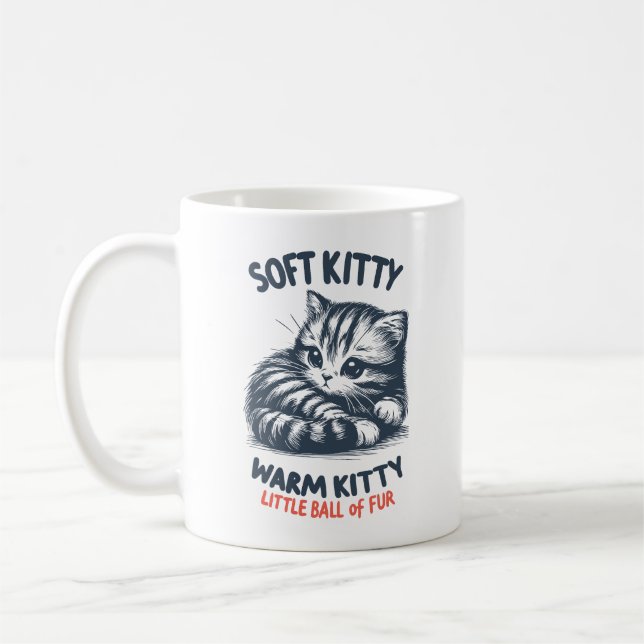 Caneca De Café Gatinho flexível (Esquerda)