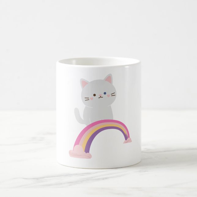 Caneca De Café Gatinho Fofinho Gato (Centro)