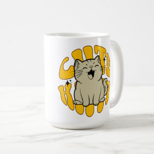 Caneca de Café Gatinho Fofo