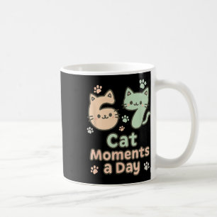 Caneca De Café Gatinho Gato Kawaii Mamãe 6 7 Gíria Geração Alpha