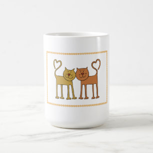 Caneca De Café Gatinho Love Mug