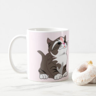 Caneca De Café Gatinho pequeno bonito