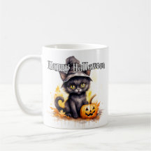 Gatinho Preto | Feliz Halloween