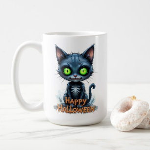 Caneca De Café Gatinho Preto, Gatinho Gatinho, Halloween