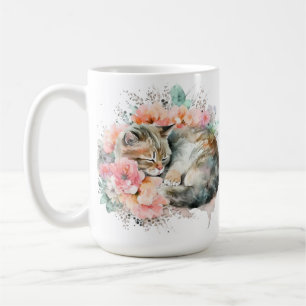 Caneca De Café Gatinhos Adoráveis, Linha Cerâmica Mata