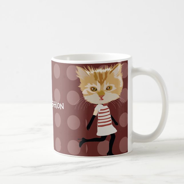 Caneca De Café gato (Direita)