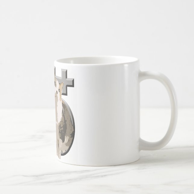 Caneca De Café gato (Direita)