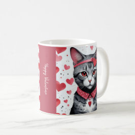 Caneca De Café Gato Adorável em Disfarce - Diversão Puro do Namor