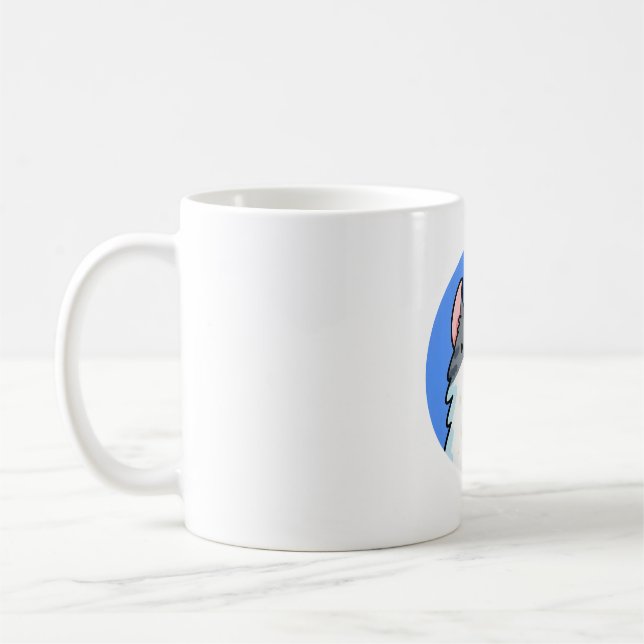 Caneca De Café Gato Americano Curl Kawaii (Esquerda)