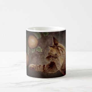 Caneca De Café Gato + árvore de Natal